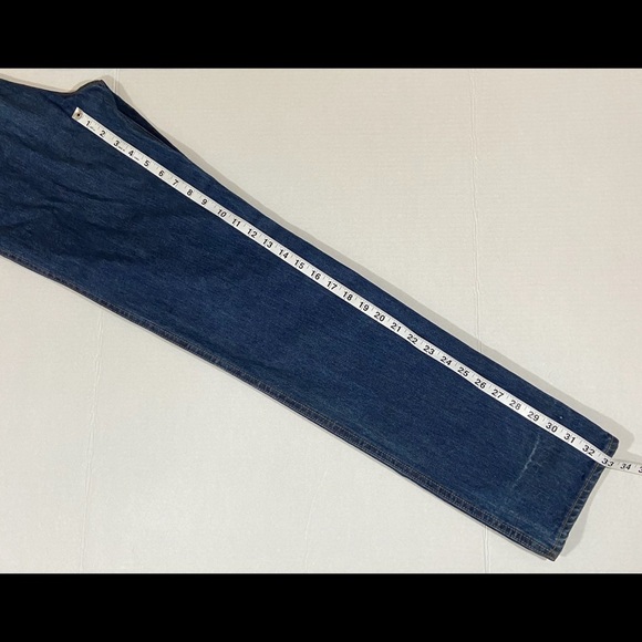 Vtg Levis Big E Blue Label Jeans Straight Leg - Picture 7 of 10